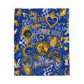 Personalized Camp Spirit Blanket - Graffiti