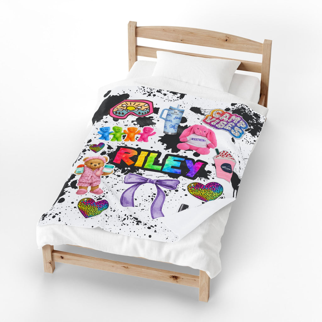 Personalized Favorite Things Blanket — Minimalist