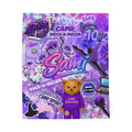 Favorite Color Personalized Blankets - Purple