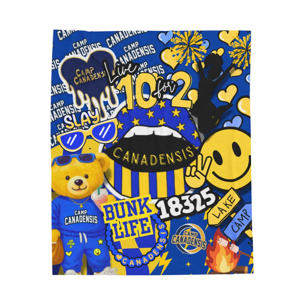 Camp Spirit Personalized Blanket - We Got Spirit