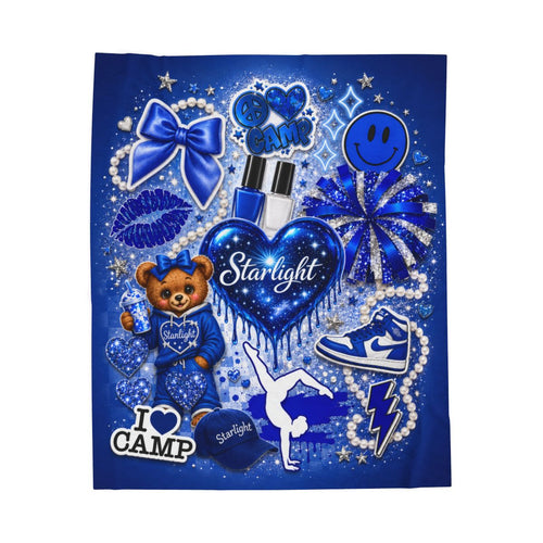 Camp Spirit Personalized Blanket - I Heart Camp
