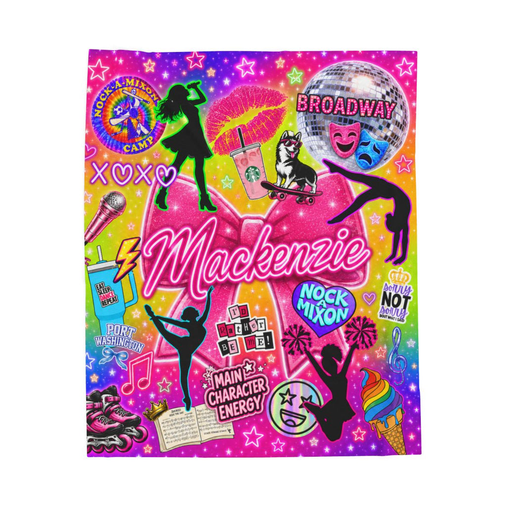 Favorite Things Rainbow Pop! Personalized Blanket