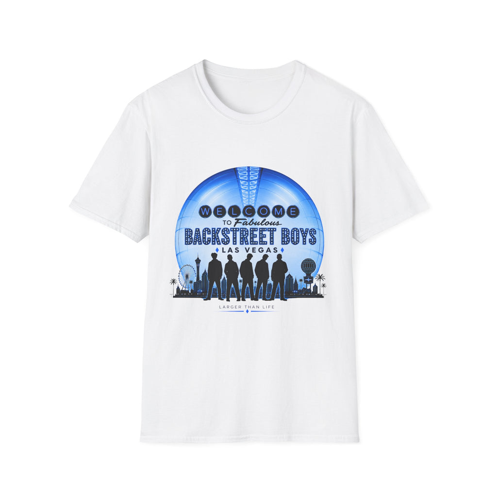 Backstreet Boys Las Vegas Tour T-Shirt — Welcome to Fabulous Backstreet Boys Tee