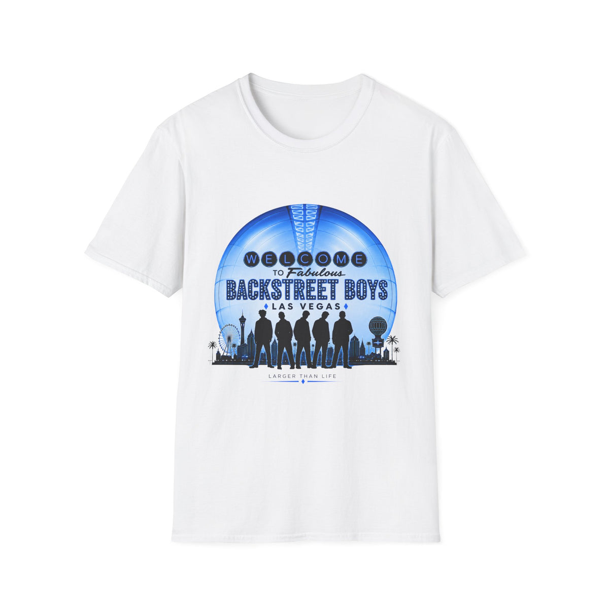 Backstreet Boys Las Vegas Tour T-Shirt — Welcome to Fabulous Backstreet Boys Tee