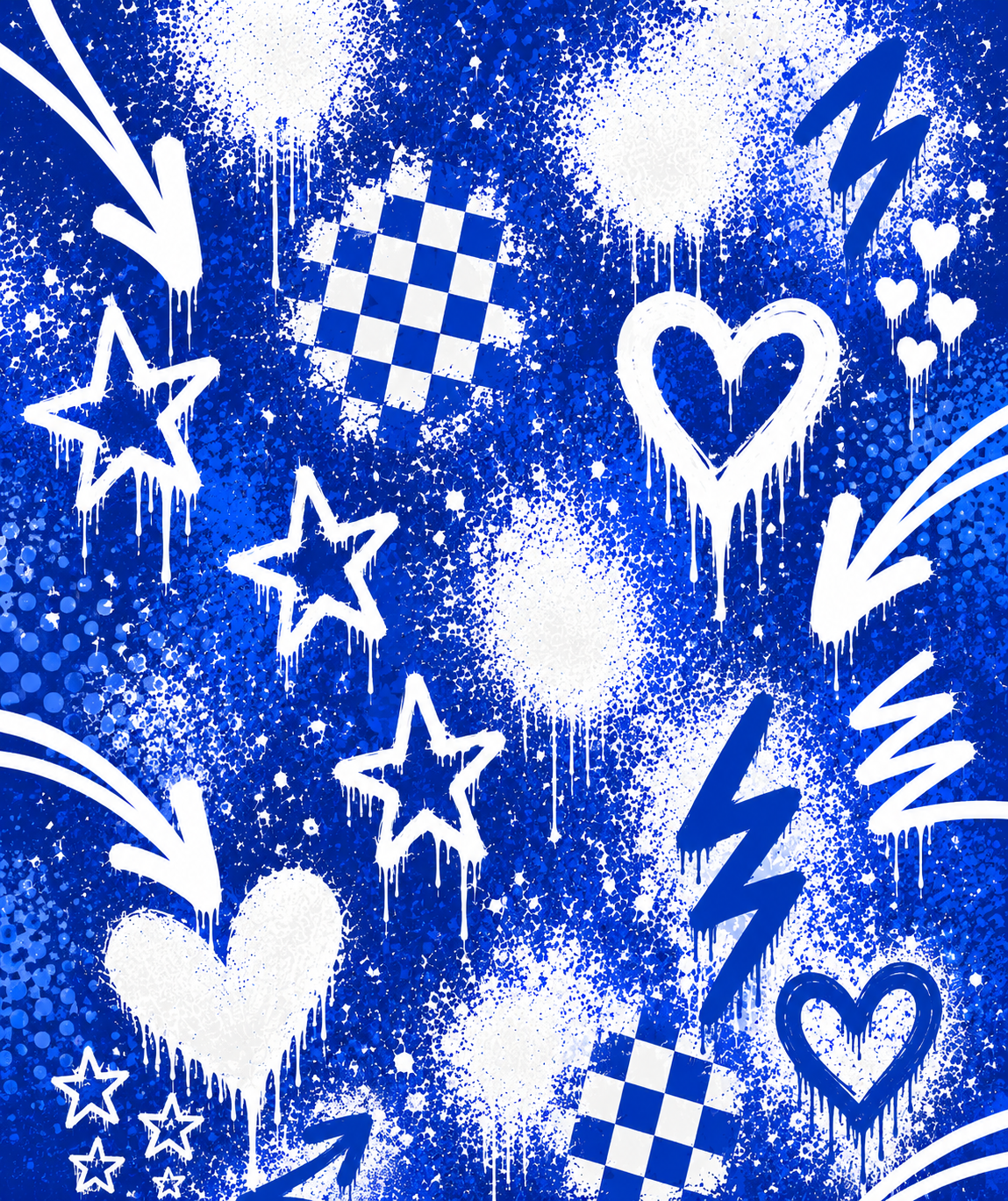 Personalized Camp Spirit Blanket - Graffiti