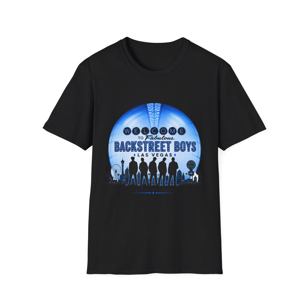 Backstreet Boys Las Vegas Tour T-Shirt — Welcome to Fabulous Backstreet Boys Tee