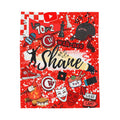 Favorite Color Personalized Blanket - Red