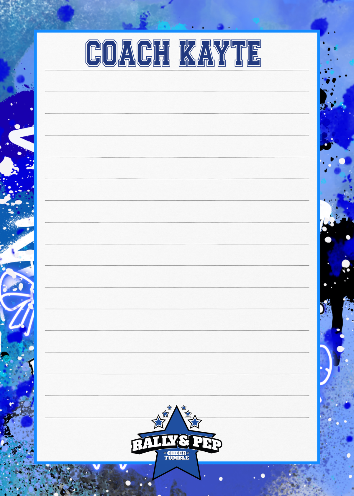 Camp Stationery