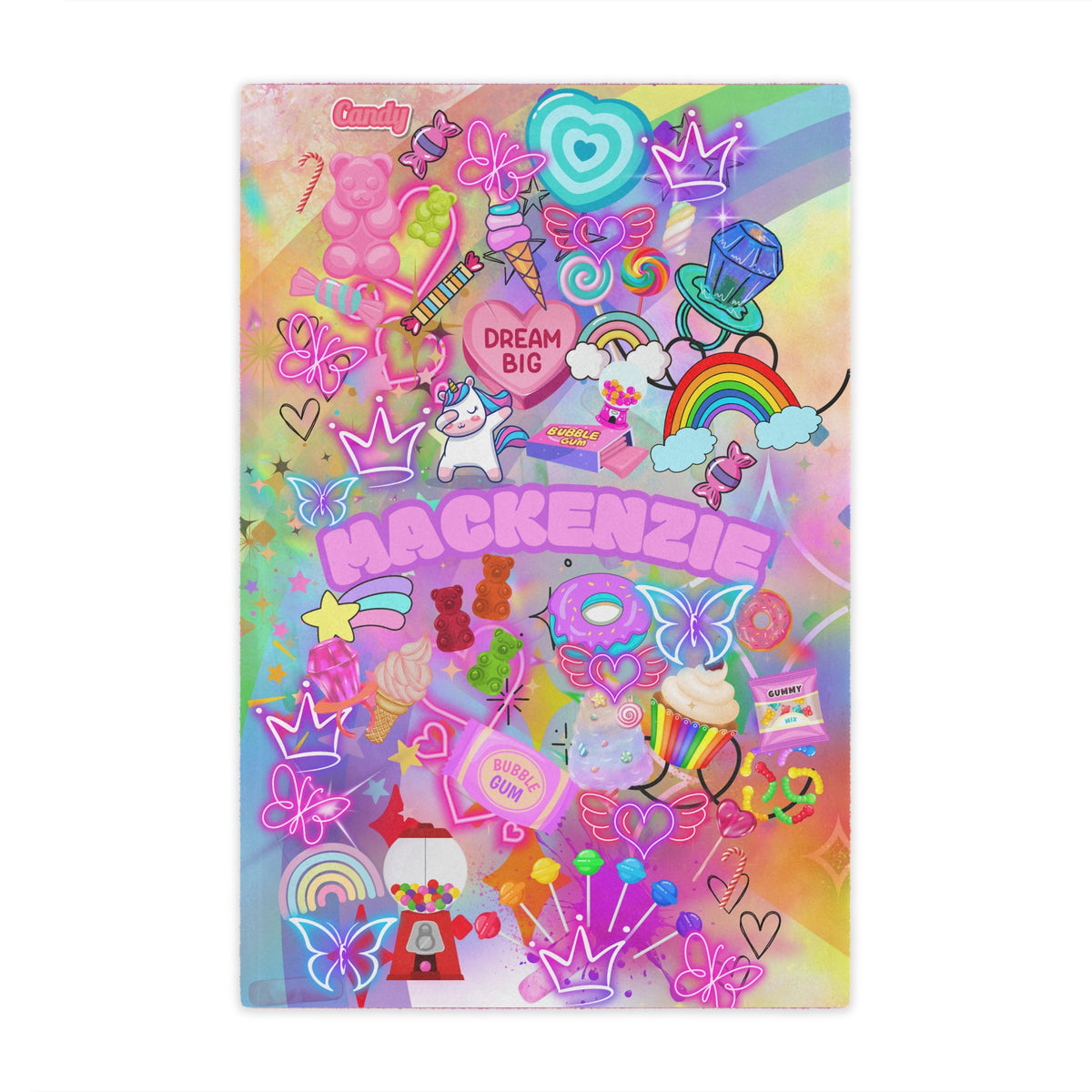 Favorite Hobbies Blanket - Singing, Dance, Cheer, Theatre, Flag Football & more