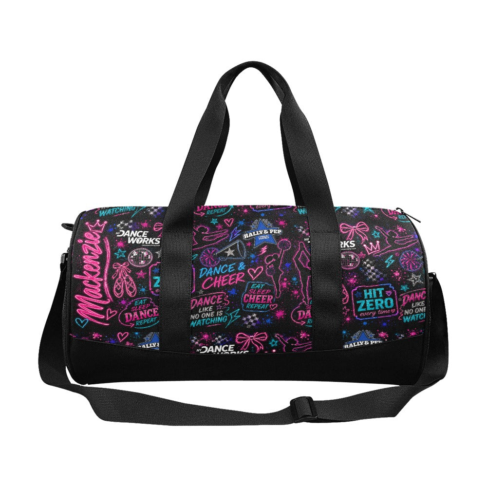 Team Spirit Personalized Duffle Bag - side