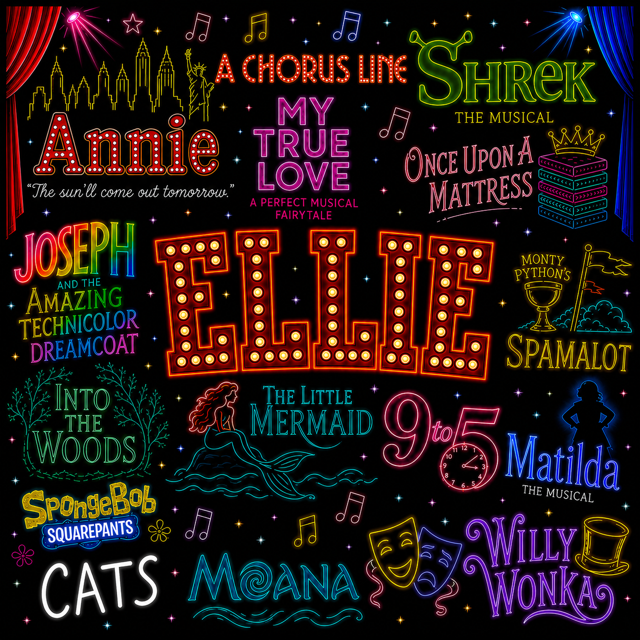 Musical Theatre Edition Personalized Blankets